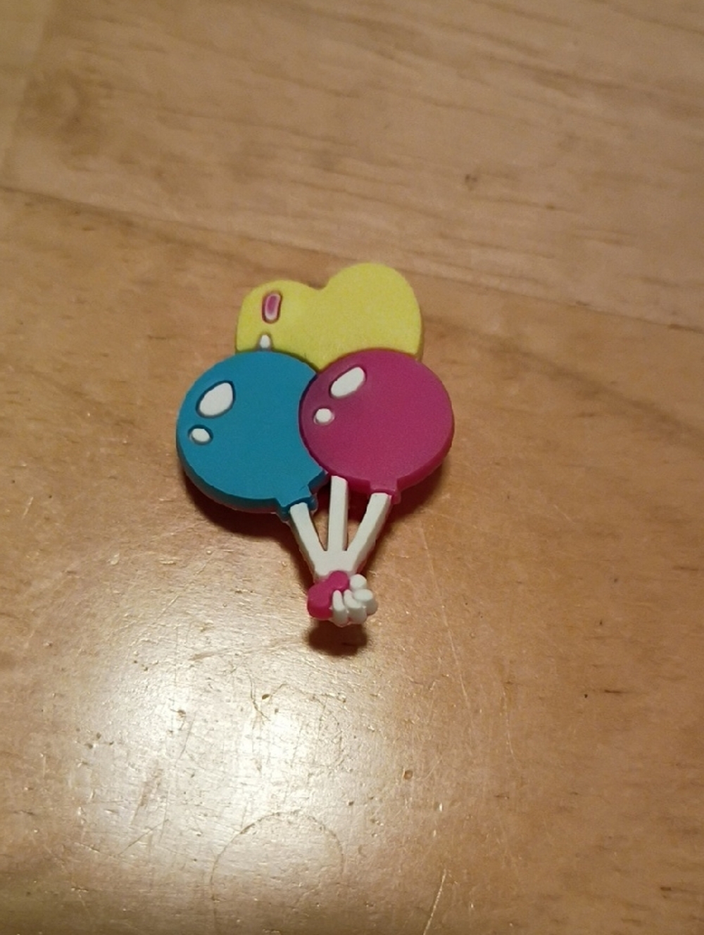 10 for $10 Jibbitz Croc Charms - Yellow Heart, Blue & Pink Balloons 8 - New